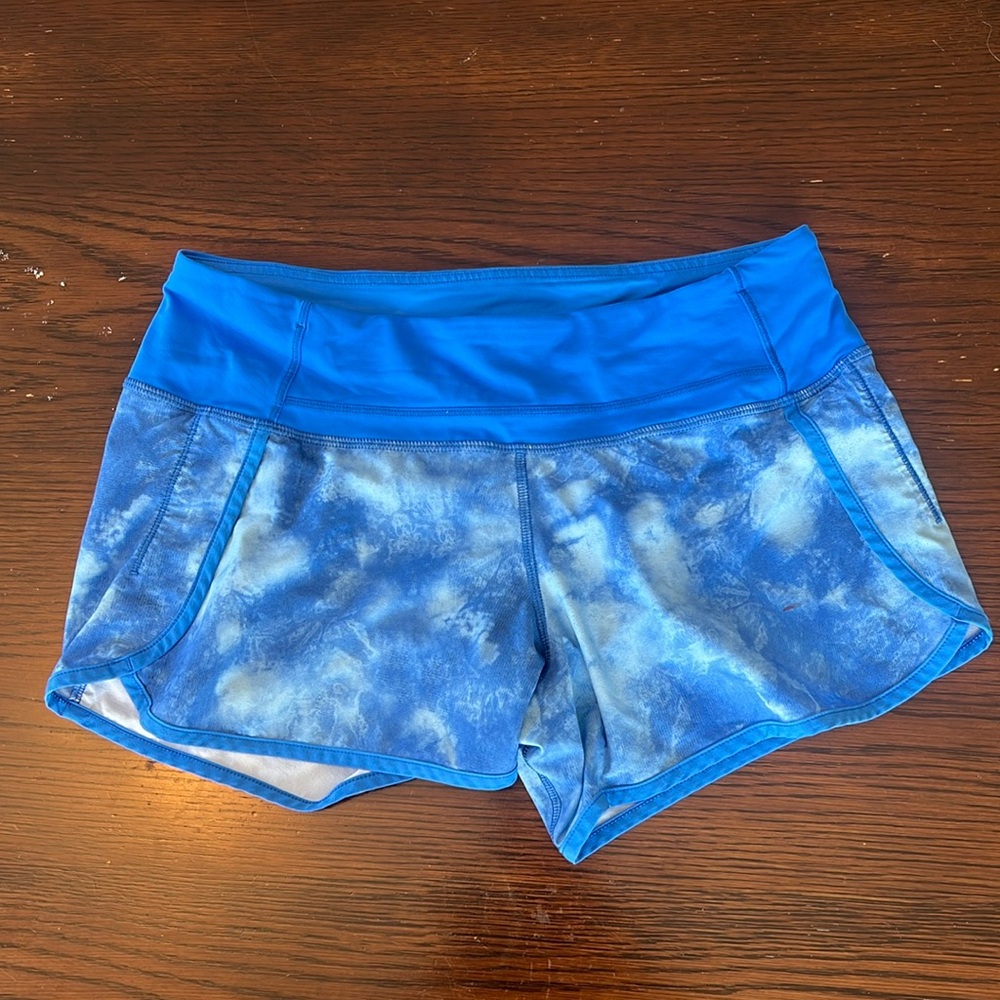 Lululemon blue shorts